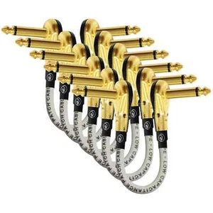 6 x Lava Mini ELC (Green) - 6 Inch - Guitar Bass Effects Instrument, Patch Cable - Picture 1 of 4