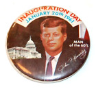 1961 JOHN F KENNEDY JFK INAUGURATION pin pinback button president political 1960