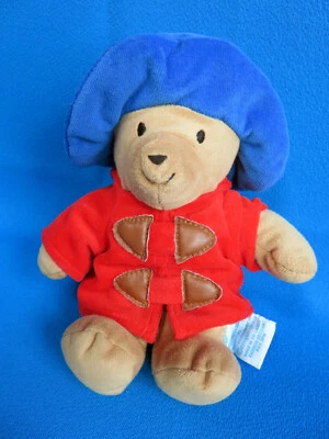 MY FIRST PADDINGTON BEAR *RED beanie teddy soft toy RAINBOW DESIGNS VINTAGE 2002 - Image 1 of 4