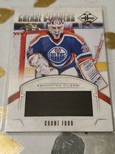 2012-13 Limited Crease Cleaners Materials #18 Grant Fuhr Jersey /99 - NM-MT