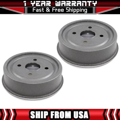 Para 1960 1961 1962 1963 1964 1965 Ford Falcon DuraGo Tambor de freno delantero 2 piezas Foto 1 de 3