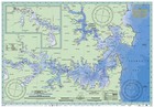 Boating, Fishing, NSW Marine Safety Chart - PORT JACKSON & SYDNEY HARBOUR+ BONUS