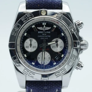 BREITLING CHRONOMAT B01 44 AB0110 HERREN UHR STAHL´SCHWARZ SCHÖN BR328 - Bild 1 von 9