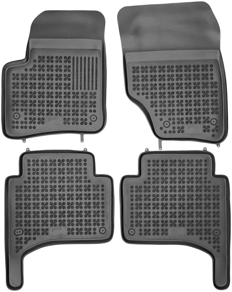 REZAWPLAST Floor Mats for 2002-2010 Porsche Cayenne Car Mats Molded Custom Fit Foto 1 de 4