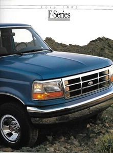 Truck Brochure - Ford - F-series - 1992 - Pickups (T3686) - Picture 1 of 1