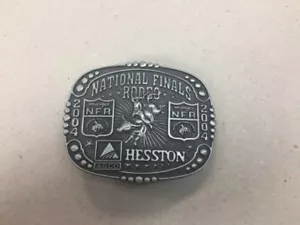2004 Hesston National Finals Rodeo Gürtelschnalle - Erwachsene - Bild 1 von 1