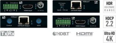 KD-X222 4K HDBaseT/HDMI  Extenders, HDR, HDCP2.2  B STOCK 90 days Warranty - Image 1 of 3