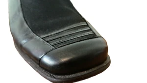 Women's Mephisto Shoes Bootie Oxford Slip On Square Toe Leather Office Comfort 7 - Foto 1 di 6