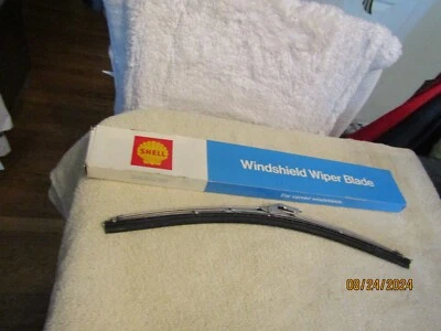 Vintage Shell Oil Co Gas Station Windshield Wiper Blade PRS-15 NOS Houston Texas - Image 1 of 3