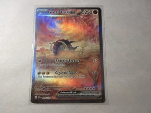 Great Tusk EX Special Illustration Rare Scarlet & Violet Pokemon Card NM - Picture 1 of 2
