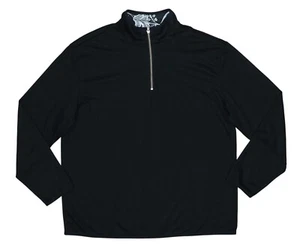 Sudadera ligera para hombre INC International Concepts 1/2 cremallera XL NUEVA CON ETIQUETAS negra - Imagen 1 de 2