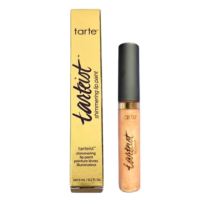 Pintura Labial Brillante Tarteist, Golpe Oro, Auténtica, 0.2oz, Nueva en Caja Foto 1 de 4