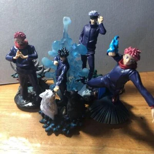 Jujutsu Kaisen Sukuna Gojo Itadori Fushiguro figura muñeca juguete expansión área 4 JUEGO - Imagen 1 de 12