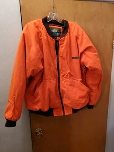 HODGMAN MEN'S BLAZE ORANGE INSULATED HUNTING COAT XXL WITHOUT HOOD  - Picture 1 of 6