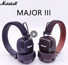Marshall Major III Wireless Bluetooth Headphones with Mic, Deep Bass Gaming Head