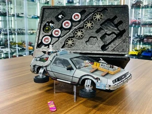 Hot Wheels 1:18 Super Elite Back To The Future Time Machine Ultimate Edition - Picture 1 of 5