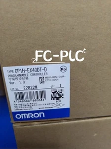  NEW Omron Module CP1H-EX40DT-D PLC Programmable Unit - Picture 1 of 3