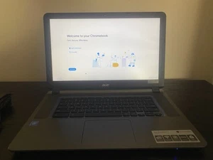 Acer Chromebook 15 CB3-532 Model N15Q9 - Celeron - 2GB RAM - 16GB eMMC & Charger - Picture 1 of 5