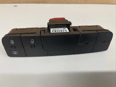 2014 SEAT IBIZA 6J BLOQUEIO CENTRAL E INTERRUPTOR DE TELA AQUECIDA 6J0927137AS - Imagem 1 de 4