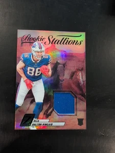 2023 Zenith Dalton Kincaid RC Rookie Stallions Patch Jersey Buffalo Bills RS-DKD - Bild 1 von 4