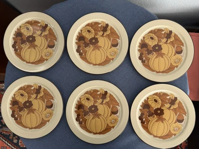 6 Speiseteller Terra Prato Rosenthal Studio Line Brotzeitteller 70er Jahre - Bild 1 von 4