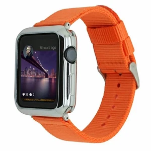 44/40/42/38 Nylon Band Strap for Apple Watch Series 5 6 7 8 Canvas Fabric Sport - Picture 1 of 24