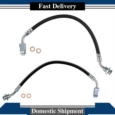 Línea de freno hidráulico de manguera de freno delantero para camioneta Nissan 1995 1996 1997 Foto 1 de 4