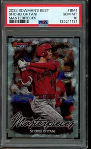 Bowmans Best Shohei Ohtani Masterpieces 2023 #BM-1 PSA 10 - Imagen 1 de 2