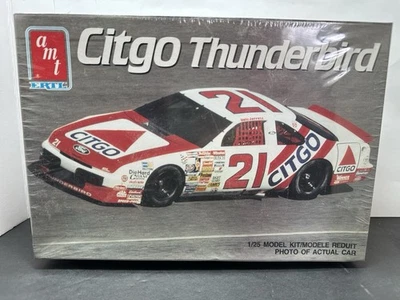Kit de modelo antigo AMT 1990 Ertl 1/25 | Ford CITGO THUNDERBIRD Dale Jarrett | Selado - Imagem 1 de 4