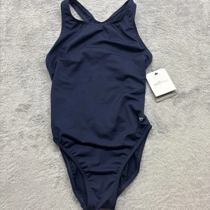 Traje de baño Dolfin para mujer talla 36 Ocean Basic azul marino rendimiento trasero 1 pieza 7482S - Imagen 1 de 4