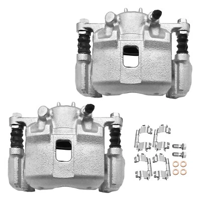 2pcs Front Left & Right Brake Calipers w/ Bracket for Suzuki Aerio 2006 2007 Foto 1 de 4