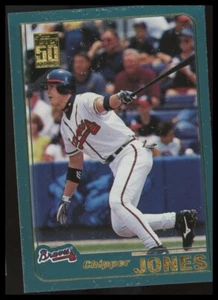Chipper Jones Atlanta Braves 2001 Topps #2 - Imagen 1 de 1