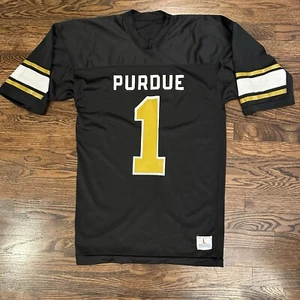 Purdue Boilermakers Vintage Football Jersey 1970's 80's Champion Tag College Lg - Picture 1 of 7