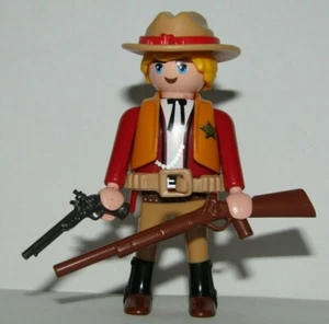 Playmobil Sceriffo Western con fucile e pistola - C36 - Foto 1 di 3