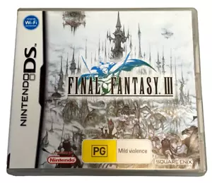 Final Fantasy III Nintendo DS 3DS Game *Complete* - Picture 1 of 4