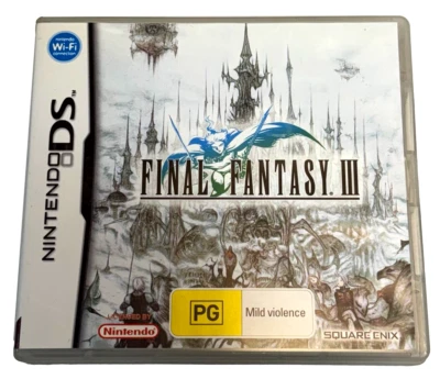 Juego Final Fantasy III Nintendo DS 3DS *Completo* Foto 1 de 4