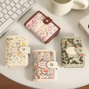 20 Card Pockets Money Bag PU Leather Business Card Case ID Card Holder Women - Picture 1 of 9