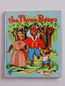 Vintage THE THREE BEARS Whitman Tell A Tale Hardcover 1952 Book 8827 - Picture 1 of 6