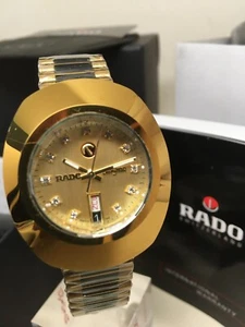 Rado Diastar R12413496 Vintage Automatic Gold twoTone Swiss Men's Watch . - Picture 1 of 9