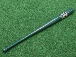Bate de béisbol de madera de recuerdo verde Potomac Cannons Mini 18" - Imagen 1 de 8