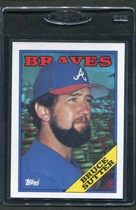 1988 Topps Bruce Sutter #155 Braves Nm/mt - Picture 1 of 1