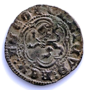Sc. Spain-Enrique III (1390-1406). Blanca. Sevilla. Ebc-/Xf-. Silver 1.45 G. - Picture 1 of 2