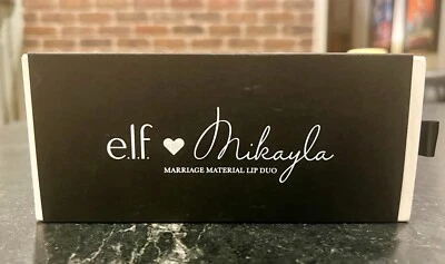 e.l.f. x Mikayla Marriage Material Lip Duo ~ LIMITED EDITION NIB - Image 1 of 4
