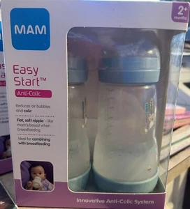 New Easy Start Anti-Colic Baby Bottles Boy 9 oz. - Picture 1 of 2