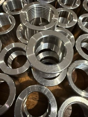 Lot of 92 Stainless Steel Threaded 3/4" 3M 207 A/SA 182 F304/F304L B16.11 India - Image 1 of 4