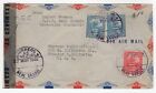 1944 Mar 27th. Censored Air Mail Cover. Mene Grande to Chicago, Illinois.