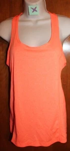 DANSKIN NOW Ladies Small PERFORMANCE/ATHLETIC TANK TOP (Orange w/ racerback) EUC - Picture 1 of 2