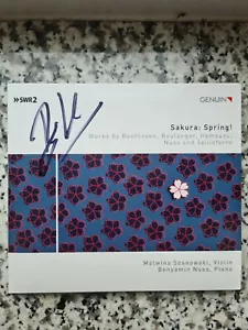 Malwina Sosnowski Benyamin Nuss Sakura Spring PS5 Game Music CD Piano SIGNIERT - Bild 1 von 24