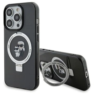 Coque IPHONE 15 Pro Karl Lagerfeld Réglable Magsafe Compatible Noir - Photo 1 sur 7