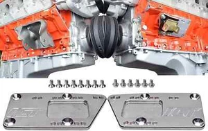 ICT Billet SBC Vehicle to LS Engine - Motor Mount Adapter Plate - Universal Swap - Picture 1 of 6